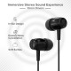 PTron Pride Indie in-Ear Wired Earphones with Mic, Stereo Sound, 10mm Drivers, Snug-fit Design, Passive Noise Cancellation (Black) PTron Pride Indie in-Ear Wired Earphones with Mic, Stereo Sound, 10mm Drivers, Snug-fit Design, Passive Noise Cancellation (Black)