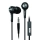 Philips Audio SHE1505 Wired in Ear Earphones with Mic (Black) Philips Audio SHE1505 Wired in Ear Earphones with Mic (Black)