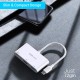 Portronics C-Konnect Type C to HDMI Adapter (3-in-1), Multiport USB C Hub with 4K@30Hz, USB 3.0 (White)