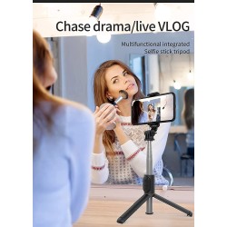 AIRTREE R1 Bluetooth Selfie-Sticks with Remote 3-in-1 Multifunctional Selfie-Stick Tripod Stand Compatible with All Phones AIRTREE R1 Bluetooth Selfie-Sticks with Remote 3-in-1 Multifunctional Selfie-Stick Tripod Stand Compatible with All Phones