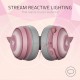 Razer Kraken Kitty RGB USB Gaming Headset: THX 7.1 Spatial Surround Sound - Chroma RGB Lighting - Quartz Pink Razer Kraken Kitty RGB USB Gaming Headset: THX 7.1 Spatial Surround Sound - Chroma RGB Lighting - Quartz Pink