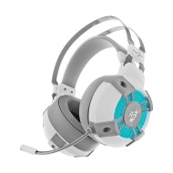 Redgear Cosmo 7,1 USB Gaming Wired Over Ear Headphones with Mic RGB LEDs & Remote Control(White) Redgear Cosmo 7,1 USB Gaming Wired Over Ear Headphones with Mic RGB LEDs & Remote Control(White)