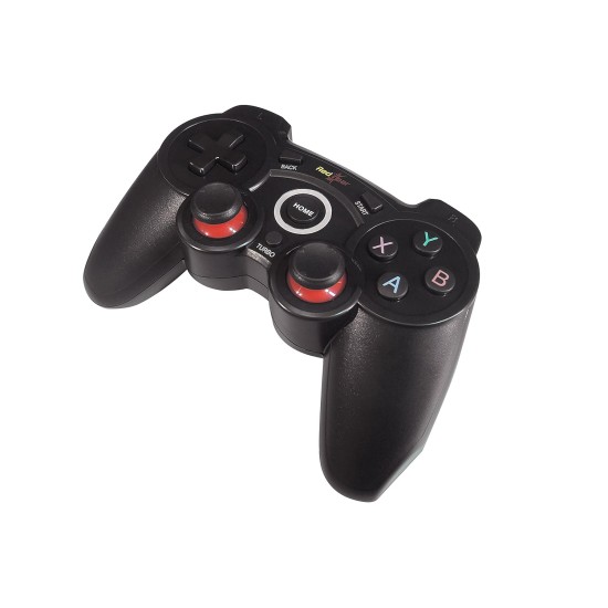 Redgear Elite Wireless Gamepad with Ultra-Precise VR, Vibration Feedback, Smooth AXBY Keys for PC(Black) Redgear Elite Wireless Gamepad with Ultra-Precise VR, Vibration Feedback, Smooth AXBY Keys for PC(Black)