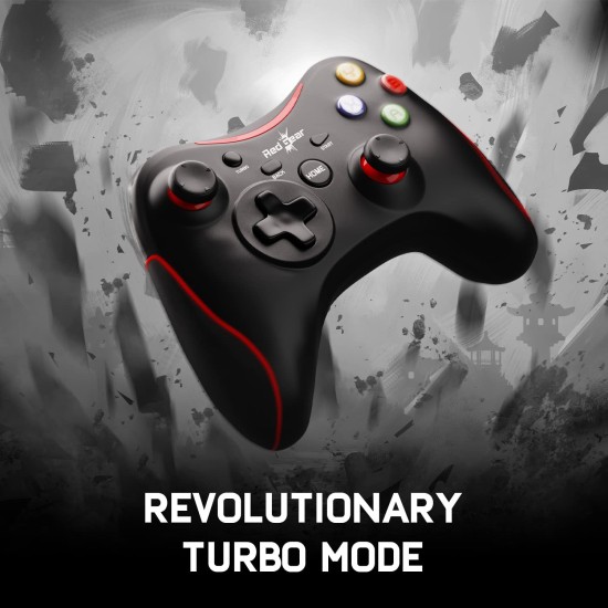 Redgear Pro Wireless Gamepad with 2.4GHz Wireless Technology for PC(Compatible with Windows 7/8/8.1/10 only) Redgear Pro Wireless Gamepad with 2.4GHz Wireless Technology for PC(Compatible with Windows 7/8/8.1/10 only)