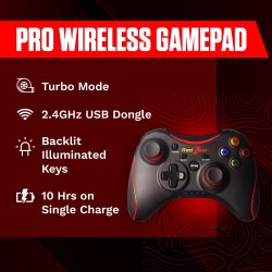 Redgear Pro Wireless Gamepad with 2.4GHz Wireless Technology for PC(Compatible with Windows 7/8/8.1/10 only) Redgear Pro Wireless Gamepad with 2.4GHz Wireless Technology for PC(Compatible with Windows 7/8/8.1/10 only)