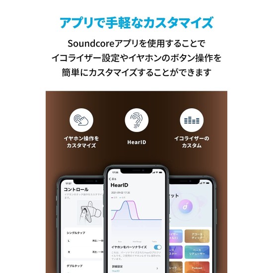 Soundcore Anker Liberty 2 Pro (2nd Generation) Wireless In Ear Earphones, Bluetooth 5.0, LDAC Compatible, black Soundcore Anker Liberty 2 Pro (2nd Generation) Wireless In Ear Earphones, Bluetooth 5.0, LDAC Compatible, black