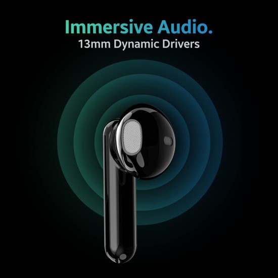 TAGG Liberty Buds Mini Truly Wireless in Ear Earbuds with Quad Mic, (Black) TAGG Liberty Buds Mini Truly Wireless in Ear Earbuds with Quad Mic, (Black)