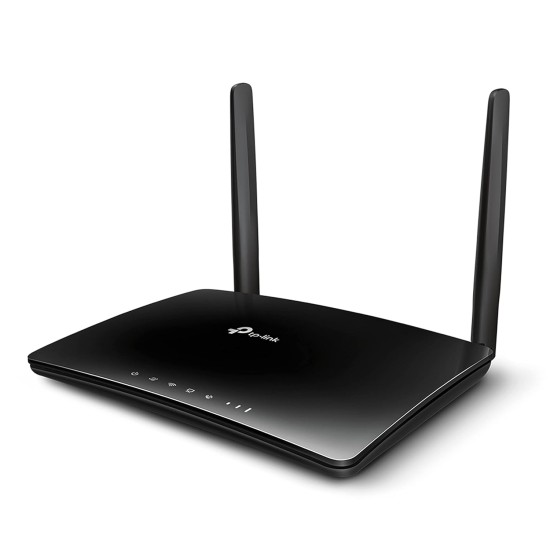 TP-Link TL-MR100 300Mbps 2.4GHz Wireless N 4G LTE, Wi-Fi N300, Black TP-Link TL-MR100 300Mbps 2.4GHz Wireless N 4G LTE, Wi-Fi N300, Black