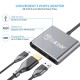 Tukzer USB C to HDMI Adapter (3 in 1) Type C Hub 3.1 to (TZ-Q11 Space Grey) Tukzer USB C to HDMI Adapter (3 in 1) Type C Hub 3.1 to (TZ-Q11 Space Grey)