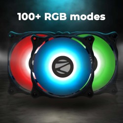 ZEBRONICS ZEB-PGF500C Premium Chassis ARGB Fans Combo Kit with RGB Controller ZEBRONICS ZEB-PGF500C Premium Chassis ARGB Fans Combo Kit with RGB Controller