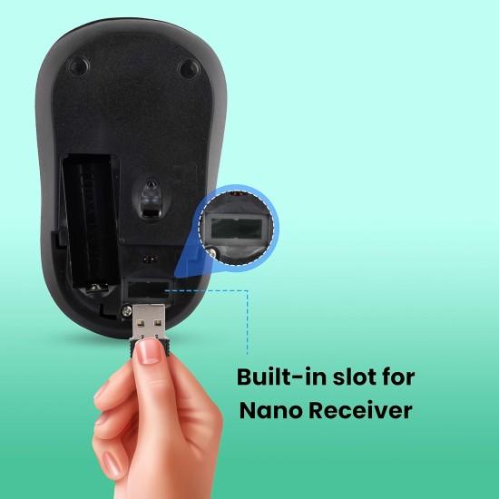 ZEBRONICS Zeb-Dash Plus 2.4GHz High Precision Wireless Mouse ZEBRONICS Zeb-Dash Plus 2.4GHz High Precision Wireless Mouse