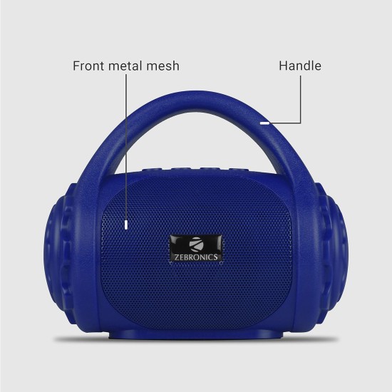 Zebronics ZEB-COUNTY 3W Wireless Bluetooth Portable Speaker (Red) Zebronics ZEB-COUNTY 3W Wireless Bluetooth Portable Speaker (Red)