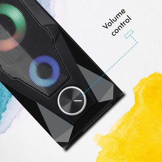 Zebronics Zeb-Warrior 2.0 Multimedia Speaker With Aux Connectivity Zebronics Zeb-Warrior 2.0 Multimedia Speaker With Aux Connectivity