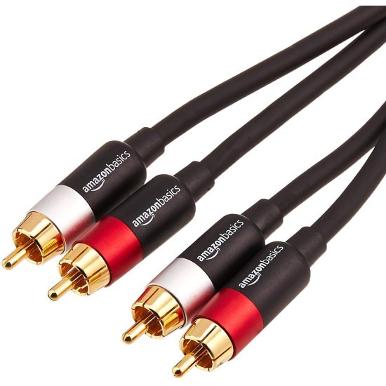 amazon basics 1-Male To 2-Male Rca Audio Interconnects For Dvd Player, Television - 4 Feet, 1-Male To 2-Male (Black, Red, Purple, Silver), Black amazon basics 1-Male To 2-Male Rca Audio Interconnects For Dvd Player, Television - 4 Feet, 1-Male To 2-Male (Black, Red, Purple, Silver), Black