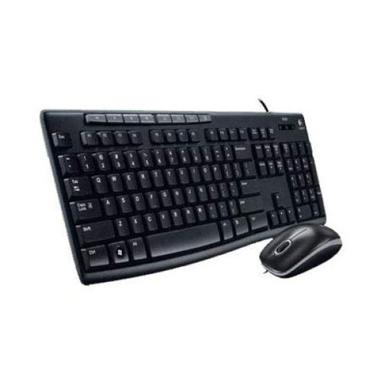 Logitech Media Set MK200 Full-Size Wired Keyboard and High-Definition Optical Mouse Set Logitech Media Set MK200 Full-Size Wired Keyboard and High-Definition Optical Mouse Set