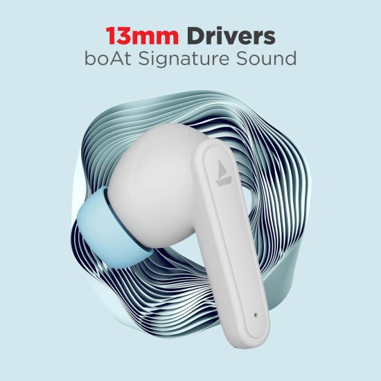 boAt Airdopes 113 TWS Wireless in Ear Earbuds with ENx (Pearl White) boAt Airdopes 113 TWS Wireless in Ear Earbuds with ENx (Pearl White)