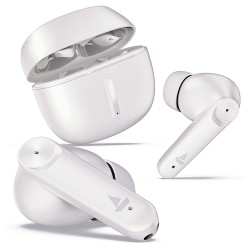 boAt Airdopes Max TWS Earbuds with 100 HRS Playtime, Bluetooth (Ivory White)