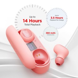 boAt Airdopes 121v2 in-Ear True Wireless Earbuds with Upto 14 Hours Playback, 8MM (Active Black, with Mic) boAt Airdopes 121v2 in-Ear True Wireless Earbuds with Upto 14 Hours Playback, 8MM (Active Black, with Mic)