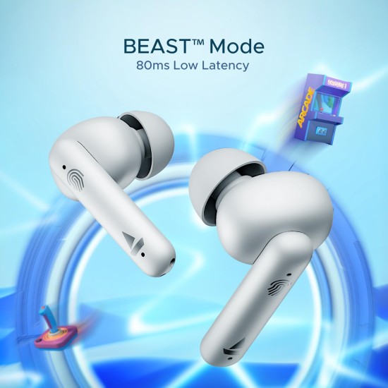 boAt Airdopes 141 Bluetooth TWS Earbuds with 42H Playtime,Low Latency Mode for Gaming, ENx (Bold Black) boAt Airdopes 141 Bluetooth TWS Earbuds with 42H Playtime,Low Latency Mode for Gaming, ENx (Bold Black)