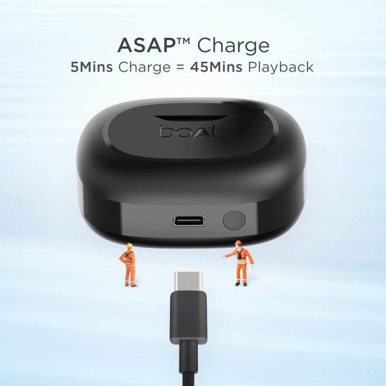 boAt Airdopes 393ANC True Wireless in Ear Earbuds with 32dB Hybrid ANC, Quad Mics with ENx™ (Ivory White) boAt Airdopes 393ANC True Wireless in Ear Earbuds with 32dB Hybrid ANC, Quad Mics with ENx™ (Ivory White)