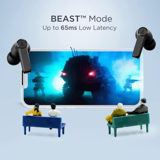 boAt Airdopes 393ANC True Wireless in Ear Earbuds with 32dB Hybrid ANC, Quad Mics with ENx™ (Ivory White) boAt Airdopes 393ANC True Wireless in Ear Earbuds with 32dB Hybrid ANC, Quad Mics with ENx™ (Ivory White)