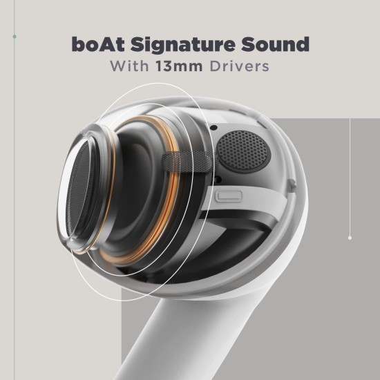 boAt Airdopes Atom 81 TWS Earbuds with Upto 50H Playtime, Quad Mics ENx™ (Opal Black) boAt Airdopes Atom 81 TWS Earbuds with Upto 50H Playtime, Quad Mics ENx™ (Opal Black)