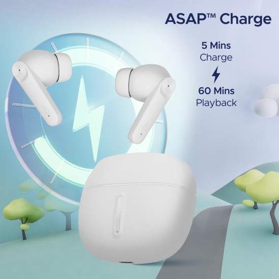 boAt Airdopes Max TWS Earbuds with 100 HRS Playtime, Carbon Black)