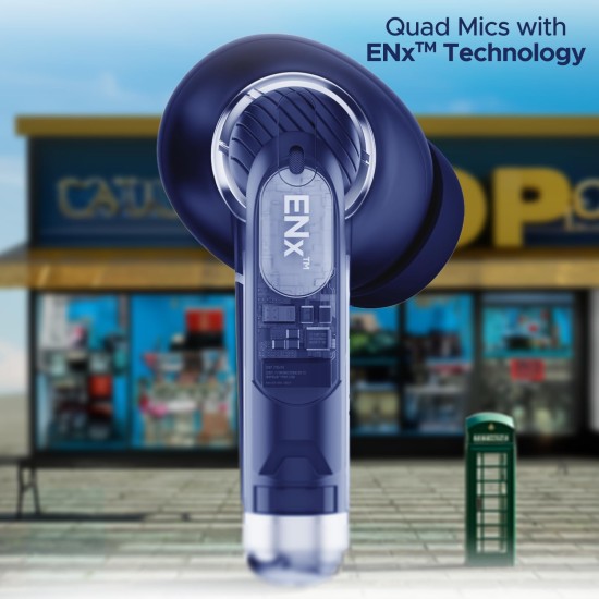 boAt Airdopes Max TWS Earbuds with 100 HRS Playtime, (Carbon Blue) boAt Airdopes Max TWS Earbuds with 100 HRS Playtime, (Carbon Blue)