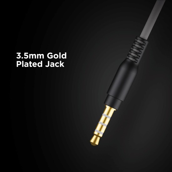 boAt BassHeads 900 On-Ear Wired Headphone with Mic (black) boAt BassHeads 900 On-Ear Wired Headphone with Mic (black)