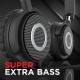boAt BassHeads 900 On-Ear Wired Headphone with Mic (black) boAt BassHeads 900 On-Ear Wired Headphone with Mic (black)