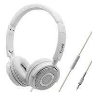 boAt BassHeads 900 On-Ear Wired Headphones with Mic (White) boAt BassHeads 900 On-Ear Wired Headphones with Mic (White)