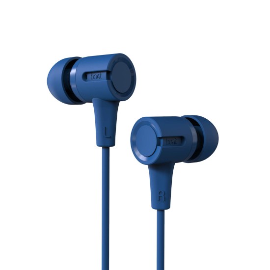 boAt Bassheads 102 in Ear Wired Earphones with Mic(Jazzy Blue) boAt Bassheads 102 in Ear Wired Earphones with Mic(Jazzy Blue)