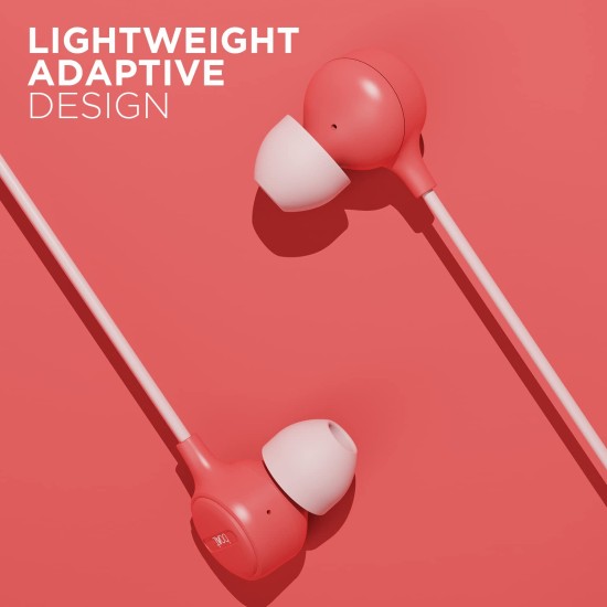 boAt Bassheads 103 Wired in Ear Earphone with Mic (Red) boAt Bassheads 103 Wired in Ear Earphone with Mic (Red)