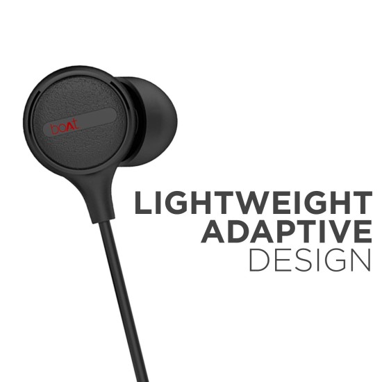 boAt Bassheads 103 Wired in Ear Earphone with Mic (Red) boAt Bassheads 103 Wired in Ear Earphone with Mic (Red)