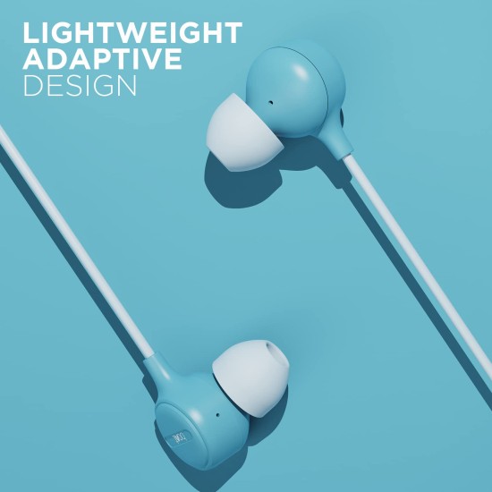 boAt Bassheads 103 in Ear Wired Earphones with Mic (Mint Blue) boAt Bassheads 103 in Ear Wired Earphones with Mic (Mint Blue)