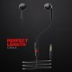 boAt Bassheads 105 Wired in Ear Earphones with Mic (Black) boAt Bassheads 105 Wired in Ear Earphones with Mic (Black)