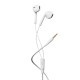 boAt Bassheads 105 Wired in Ear Earphones with Mic (White) boAt Bassheads 105 Wired in Ear Earphones with Mic (White)