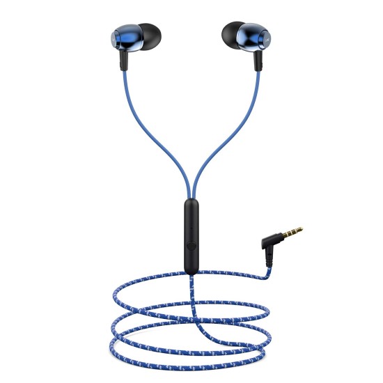 boAt Bassheads 162 in Ear Wired Earphones with Mic (Jazzy Blue) boAt Bassheads 162 in Ear Wired Earphones with Mic (Jazzy Blue)
