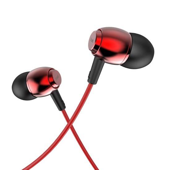 boAt Bassheads 162 in Ear Wired Earphones with Mic(Raging Red)