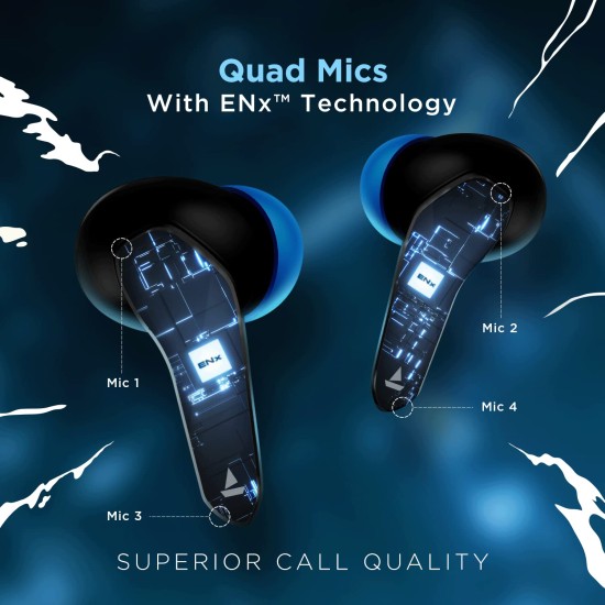 boAt Immortal 121 TWS Earbuds with Beast™ Mode(40ms Low Latency) (Black Sabre) boAt Immortal 121 TWS Earbuds with Beast™ Mode(40ms Low Latency) (Black Sabre)