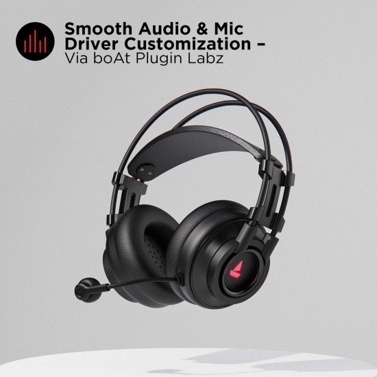 boAt Immortal IM-200 7.1 Wired Over Ear Headphones Channel USB Gaming Headphone Drivers with mic (Active Black) boAt Immortal IM-200 7.1 Wired Over Ear Headphones Channel USB Gaming Headphone Drivers with mic (Active Black)