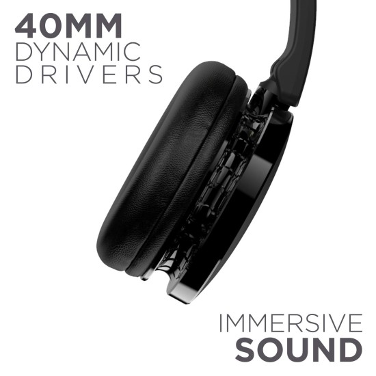 boAt Rockerz 370 On Ear Bluetooth Headphones with Upto 12 Hours Playtime, (Buoyant Black) boAt Rockerz 370 On Ear Bluetooth Headphones with Upto 12 Hours Playtime, (Buoyant Black)