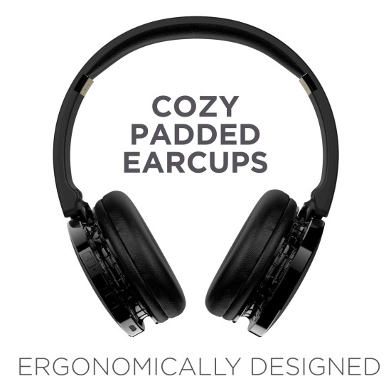 boAt Rockerz 370 On Ear Bluetooth Headphones with Upto 12 Hours Playtime, (Buoyant Black) boAt Rockerz 370 On Ear Bluetooth Headphones with Upto 12 Hours Playtime, (Buoyant Black)