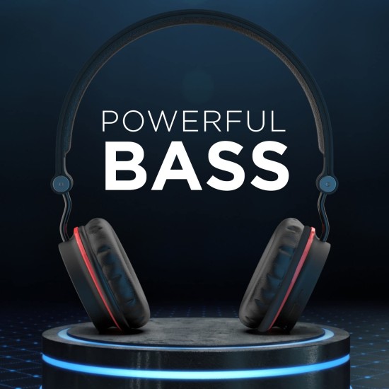boAt Rockerz 400 Bluetooth On Ear Headphones with Mic with Upto 8 Hours Playback & Soft Padded Ear Cushions(Black/Red) boAt Rockerz 400 Bluetooth On Ear Headphones with Mic with Upto 8 Hours Playback & Soft Padded Ear Cushions(Black/Red)