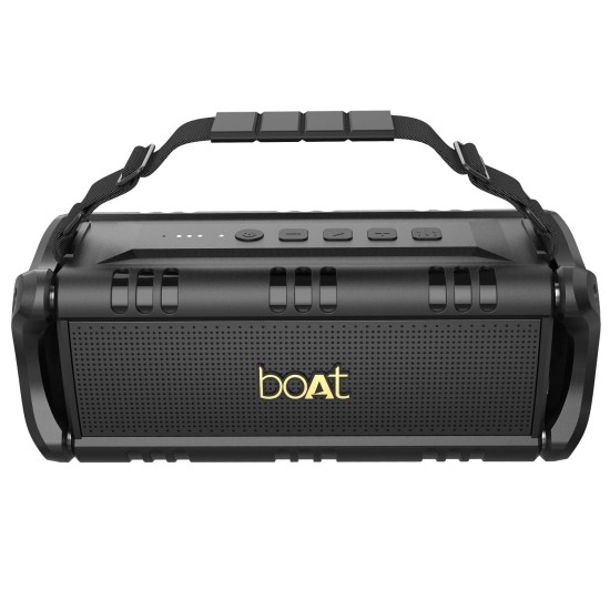 boAt Stone 1400 30 Watt 1.0 Channel Truly Wireless Bluetooth Outdoor Speaker (Active Black) boAt Stone 1400 30 Watt 1.0 Channel Truly Wireless Bluetooth Outdoor Speaker (Active Black)