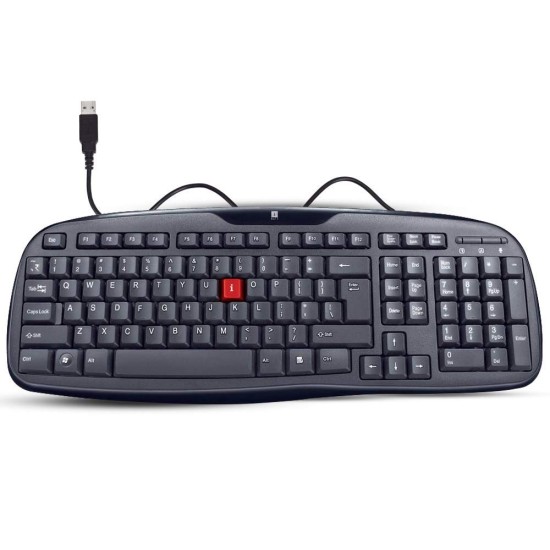 iBall Winner USB V2.0 Keyboard - Black iBall Winner USB V2.0 Keyboard - Black
