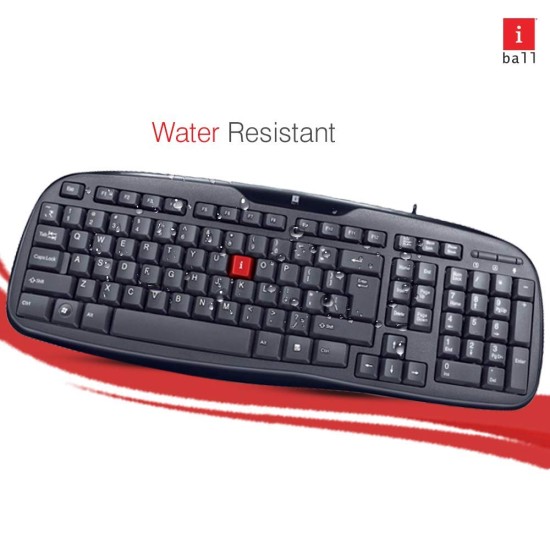 iBall Winner USB V2.0 Keyboard - Black iBall Winner USB V2.0 Keyboard - Black