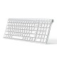 iClever BK10 Bluetooth Keyboard, Multi Device Wireless Keyboard Rechargeable Bluetooth 5.1 Stable /White iClever BK10 Bluetooth Keyboard, Multi Device Wireless Keyboard Rechargeable Bluetooth 5.1 Stable /White