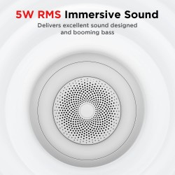 boAt Stone 135 Portable Wireless Speaker with 5W RMS Immersive Sound,IPX4 Water Resistance,True Wireless (Space Grey) boAt Stone 135 Portable Wireless Speaker with 5W RMS Immersive Sound,IPX4 Water Resistance,True Wireless (Space Grey)