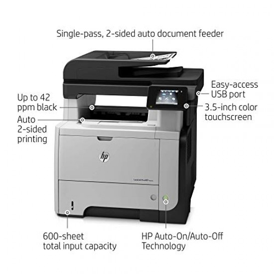 HP LaserJet Professional MFP Printer (M521dn) REFURBISHED HP LaserJet Professional MFP Printer (M521dn) REFURBISHED